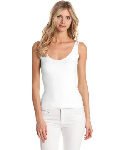 Women's Delicious Low Back Tank - Creme - C5119FR6ZLT $52.16 Camisoles & Tanks