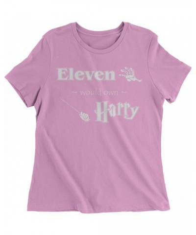 Eleven Stranger Owns Harry Patronus Womens T-Shirt - Light Pink - CR1893LSI4C $29.39 Camisoles & Tanks