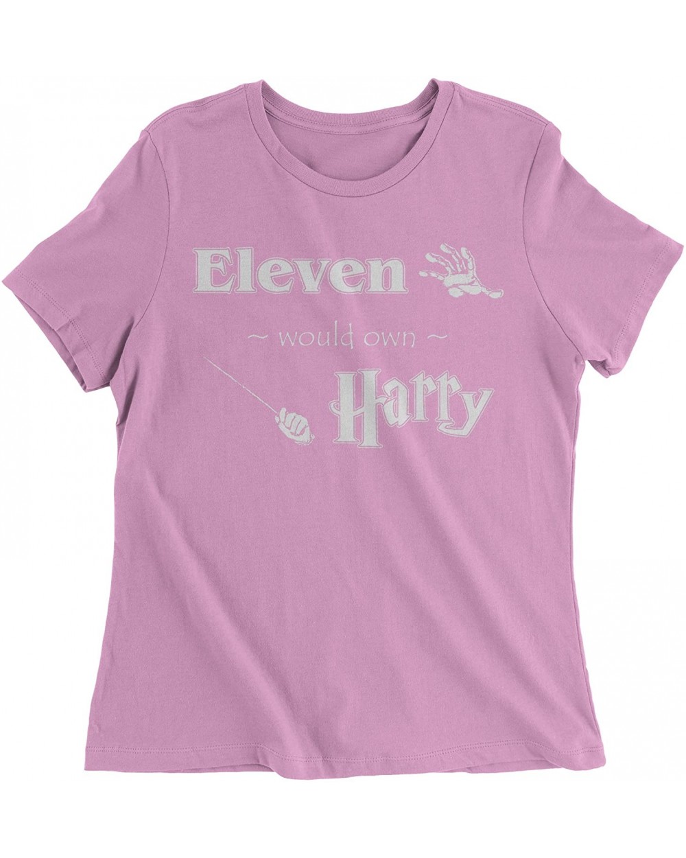 Eleven Stranger Owns Harry Patronus Womens T-Shirt - Light Pink - CR1893LSI4C $29.39 Camisoles & Tanks