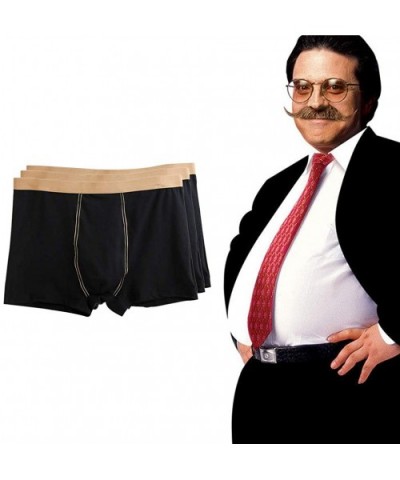 Boxer Shorts - Plus Size Panties Men Stretch No Trace Soft Boxers Panties - Style 04(3pcs) - C518NU5RKLK $46.44 Boxer Briefs