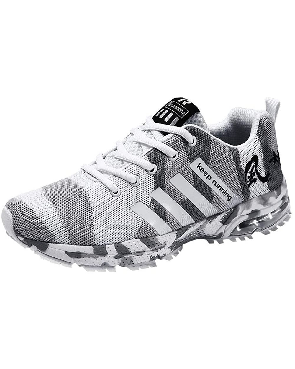 Camouflage Walking Shoes for Men Soft Casual Canvas Lightweight Athletic Walking Tennis - White - C1195KHQ9LD $57.96 Thermal ...