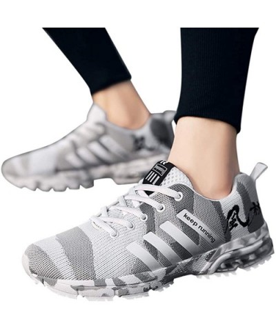 Camouflage Walking Shoes for Men Soft Casual Canvas Lightweight Athletic Walking Tennis - White - C1195KHQ9LD $57.96 Thermal ...