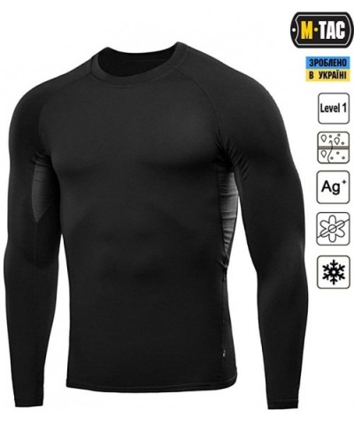 Thermal Underwear Set for Men Base Layer Fleece Lined Top & Bottom Ultra-Soft - Black - CS189ULYZ90 $75.36 Thermal Underwear