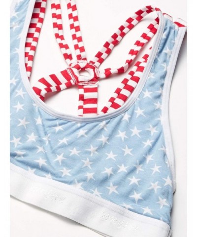 Intimates Women's Charlie Racerback Bra - Stars N' Stripes - CG12D4XR6X5 $26.07 Bras