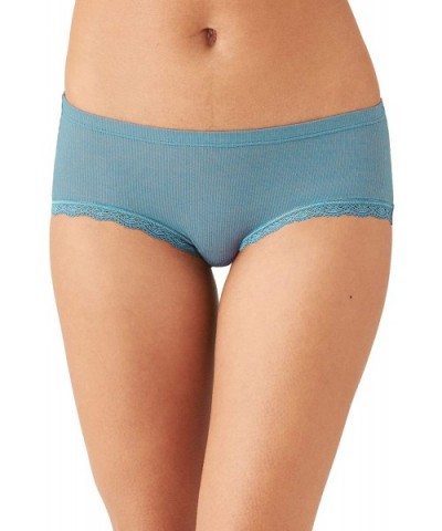 Women's Innocence Hipster Panty - Aegean Blue - CR18WXM2U09 $16.99 Panties