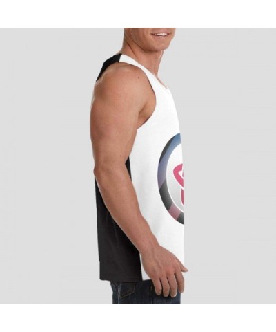 Ninja Sex Party Mens Trend Premium Tank Top Black - CY19CK3CD25 $33.76 Undershirts