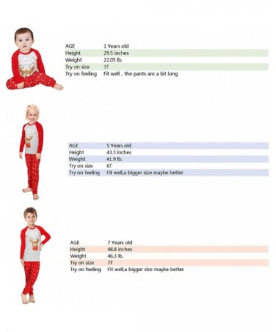 Family Matching Christmas Pajamas Sleepwear Set - Women-rudolph - CV18Y9ALZ73 $34.96 Sets