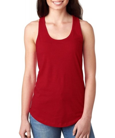 The Lake is Calling and I Must Go Womens Racerback Tank Top - Red - CA18864MDZQ $19.73 Camisoles & Tanks