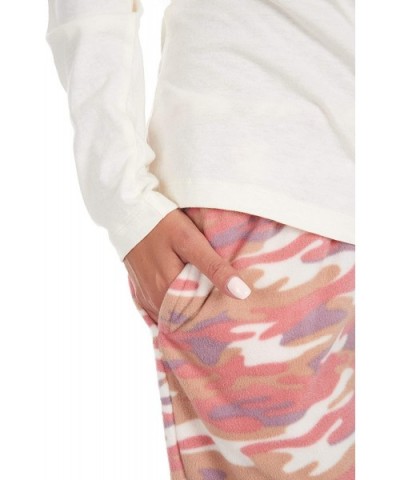 Women's Soft Pajama Shirt and Pants Set - Pink Camo - C4193UGAC3X $37.20 Sets