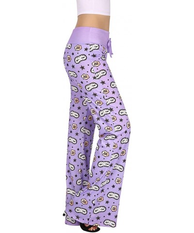 Womens Pajama Pants Wide Leg Sleepwear Casual Loose Lounge PJ Bottoms - Sleep Mask - C418W2AO44O $24.10 Bottoms