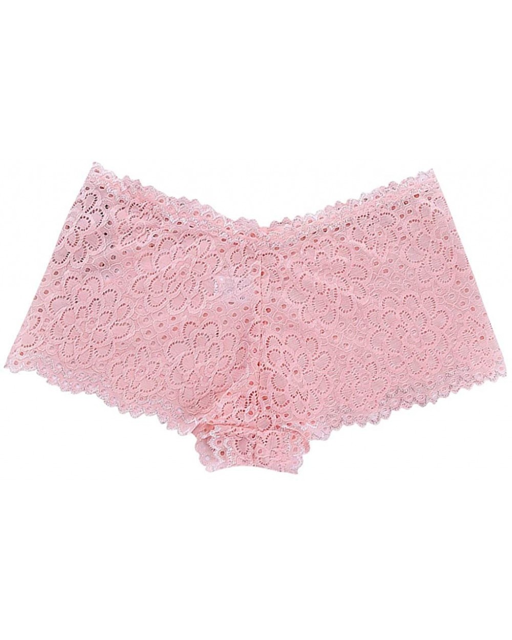 Sexy Underwear Pajamas Lace Sleepwear Brief Underpant Lingerie - Pink - CB198U8W4UL $22.08 Bras