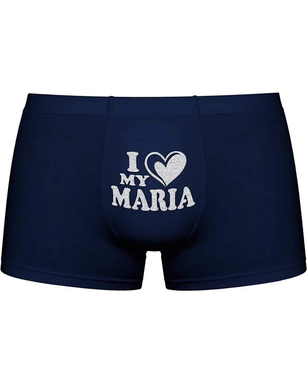 Cool Boxer Briefs | I Love My Maria | Innovative Gift. Birthday Present. Novelty Item. - Dark - CO18333RD0D $37.01 Boxers