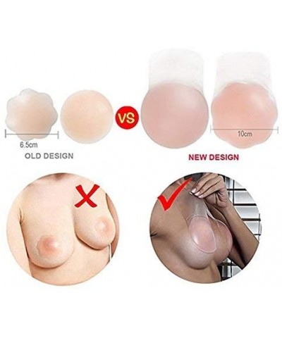 Pasties for Women Reusable Lift Pasties Petals Adhesive Pasties Bra - 1 Pair - C11965DAUDL $14.19 Accessories