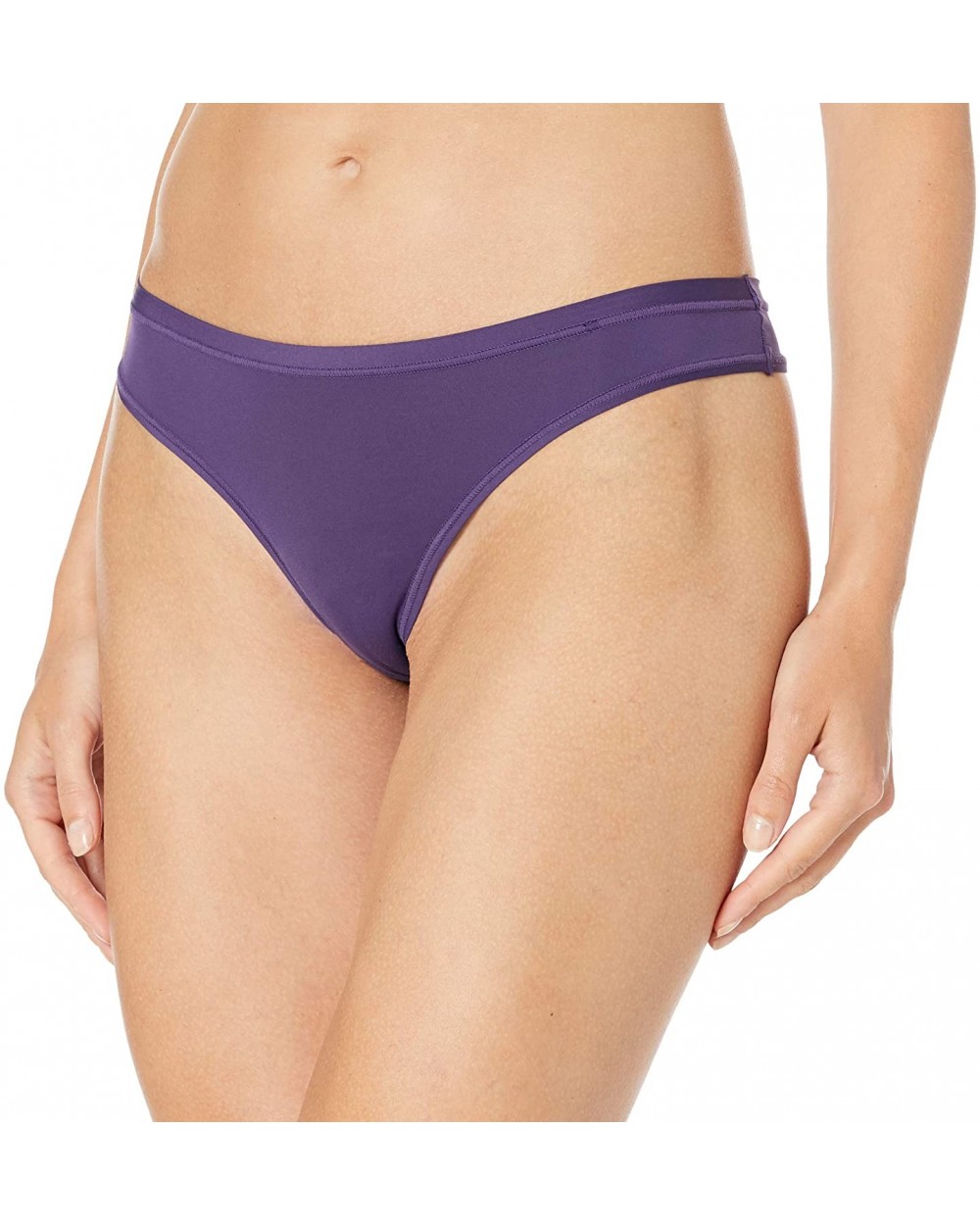 Women's Future Foundation Thong Panty - Grape - C618L6Q4OOD $12.31 Panties