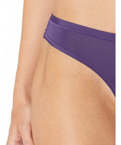 Women's Future Foundation Thong Panty - Grape - C618L6Q4OOD $12.31 Panties