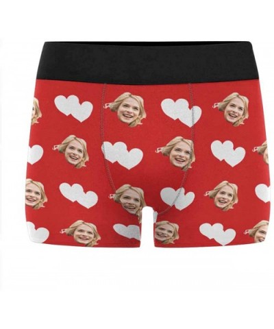 Custom Face Boxers Personalized Face Boxer for Men - Multi 4 - C518QT2403K $39.66 Boxers