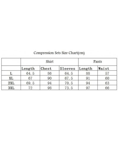 Mens Thermal Underwear Suit Winter Warm Stretchy Base Layer Compression Long Johns Set - C8192KSXQU9 $58.39 Thermal Underwear