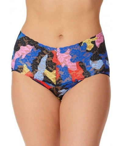 Retro V-Kini Plus Size (Prints) - Multi - CR198HZICZK $70.97 Panties