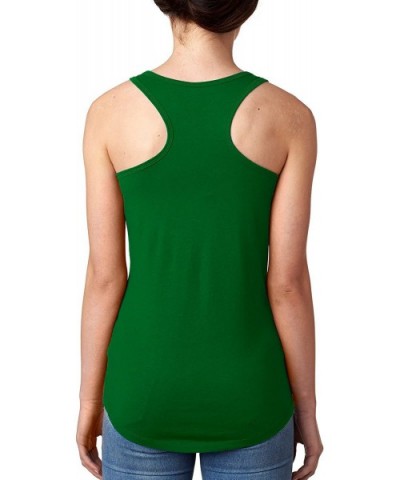 Wish You were Beer Womens Racerback Tank Top - Kelly Green - CL18Z8O8GTH $18.40 Camisoles & Tanks