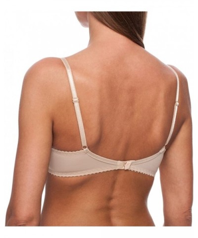 Women's Sexy Push Up Balconette Lace Shelf Bra - Classic Beige - CT18D749EN5 $42.42 Bras