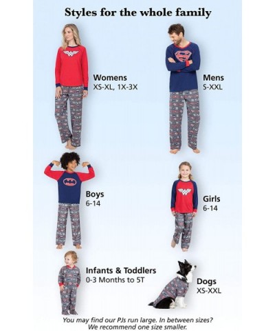 Justice League Family Pajama Sets- Red/Gray - Toddlers - C218ORQ80ZN $47.91 Sets