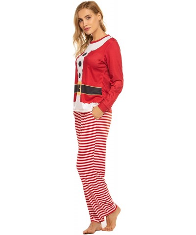 Matching Family Pajamas Set Christmas Pjs Long Sleeve Holiday Sleepwear - Couple-red - C118ZD6AN3K $31.66 Sets