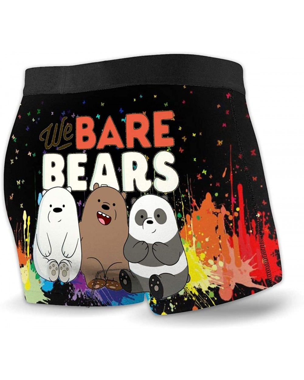 We Bare Bears Mens Boxer Briefs- Boxer Brief Underpants Underwear - 1 - CU19CYDK8R5 $34.15 Boxer Briefs