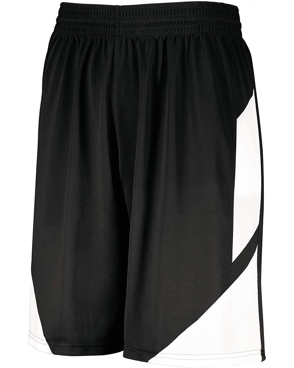 Step-Back Basketball Shorts - Black/White - CZ18SR8YXLH $27.64 Shapewear