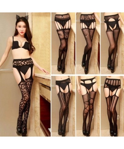 Women's Garter Belt Stockings Sexy Elastic Casual Occasions - 5 - CZ198A73WMH $13.84 Garters & Garter Belts