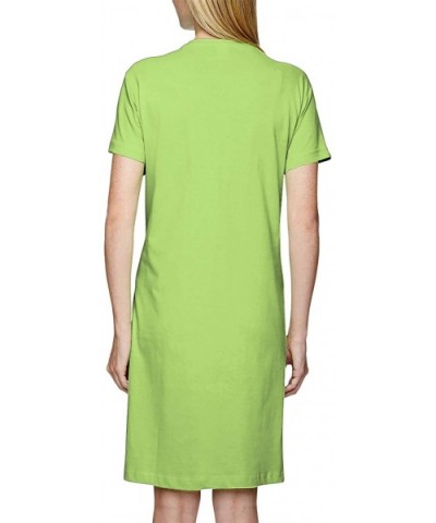 Gold Marijuana Leaf - Weed Stoner Pothead Women's Nightshirt - Light Green - C618REQKGCT $42.23 Nightgowns & Sleepshirts