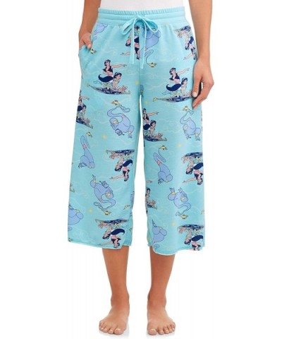 Aladdin & Jasmine Womens Capri Sleep Pants Pajama - C518W76ZA40 $40.52 Bottoms