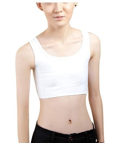 FTM Chest Binders Women Tomboy Compression Vest Corset for Large Breasts Hook Loop Design 2pcs - White - CC199RZZQAD $53.88 B...