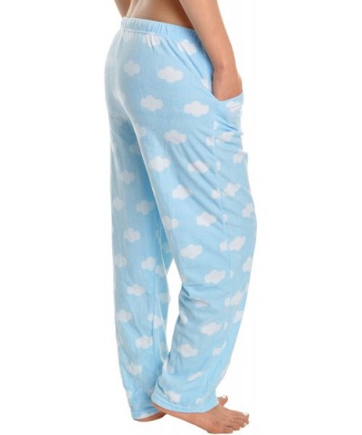 Cozy Pajama Pants - Blue Clouds With Pockets - C0186GYGOG9 $16.44 Bottoms