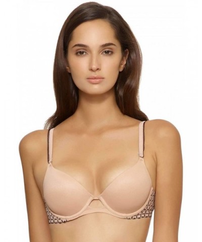 Unveiled Bissette Semi Demi Contour Bra | Contour | Adjustable - Nude - CW12EQ2KTH3 $30.89 Bras