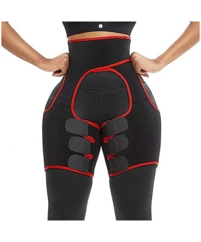 Women Hip Enhancer Invisible Lift Butt Lifter Shaper Waist Trainer Slimming Belt Thigh Trimmers Wrap for Women - Red - CG199Q...