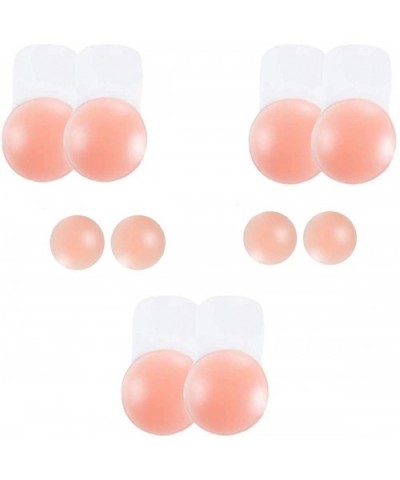 Lift Nipple Cover Pasties Adhesive Silicone Reusable Breast for Women - CX18IWOEOZL $29.45 Accessories