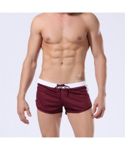 Men's Quick Drying Causal Running Sport Boxer Shorts Beachwear Homewear - Coffee - C512E44YT2J $20.86 Boxers