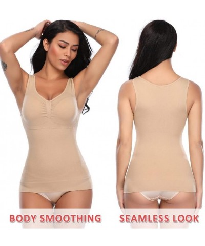 Women's Bodysuit Shaper Tummy Control Seamless Shapewear Briefs High Waist - Nude4 - CD18MDIAYLL $19.60 Shapewear