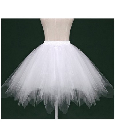 Women's 1950s Vintage Tutu Petticoat Ballet Bubble Skirt (26 Colors) - Green - C212KDDCE9P $30.37 Slips