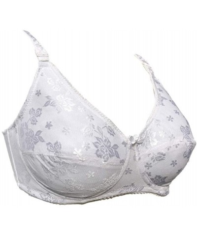 Mastectomy Bra Pocket Bra for Silicone Breastforms8102 - White - CH18S5KZ48C $25.43 Bras