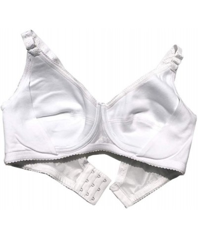 Mastectomy Bra Pocket Bra for Silicone Breastforms8102 - White - CH18S5KZ48C $25.43 Bras