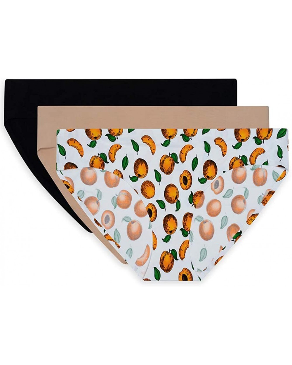 Set of 3 Laser Bonded Bikini - Apricot - CT18UIS442D $32.50 Panties