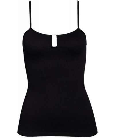 Be My Baby Seamless Cami - Black - CN18TQH06LQ $18.33 Camisoles & Tanks