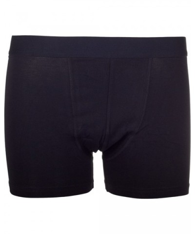 Men's Organic Cotton Stretch Classic Fit Boxer Brief 202 - Black - C411YV4QRMN $35.42 Boxer Briefs