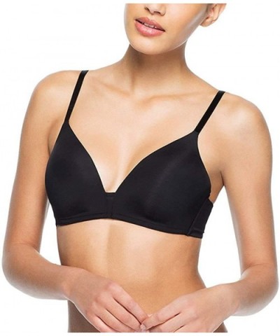 Women's Plus Size Custom-Knit Microfiber Convertible Wire-Free Everyday Bra - Sun Kiss - C2199IE8OH5 $29.36 Bras