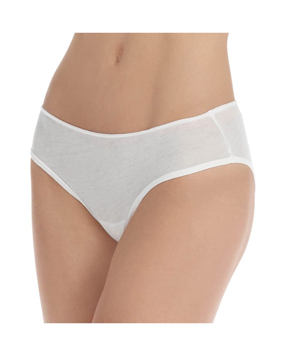 Women's Organic Cotton Boyshorts - White - CN11KZ93FWN $45.07 Panties