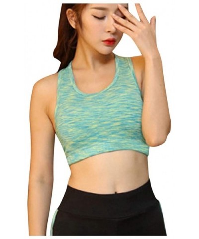 Lady Fashion Women Quick-Drying Yoga Fitness Sport Underwear Vest Shapewear Bra - Green - C2197XII8HR $19.70 Robes