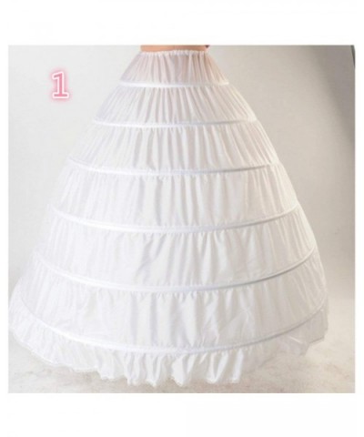 Girls Petticoat Wedding Skirt Tutu Hoop Underskirt Bridal Petticoats - 10 - C018WZZLOHH $56.88 Slips