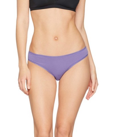 Women's Cotton Brazilian- Multipack - 5-pack Navy Sky/Veronica - C31846KATIO $17.61 Panties