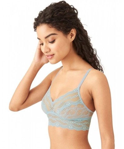 Women's Lace Kiss Bralette - Forget Me Not - CW12N5O9U1Z $27.72 Bras